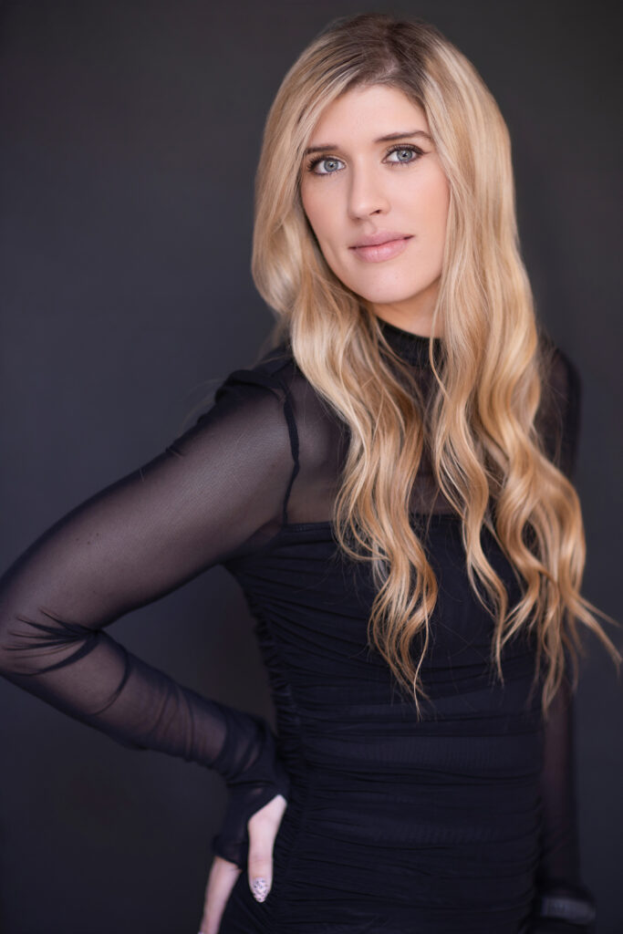 Jessica photographed during a guided portrait session for women in Johannesburg